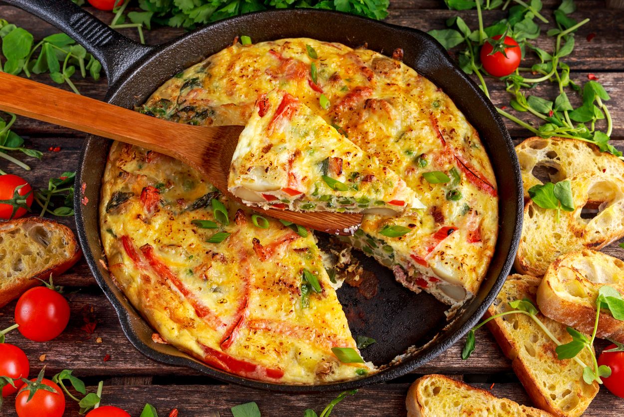 Frittata – jak ją przygotować? Pięć pomysłów