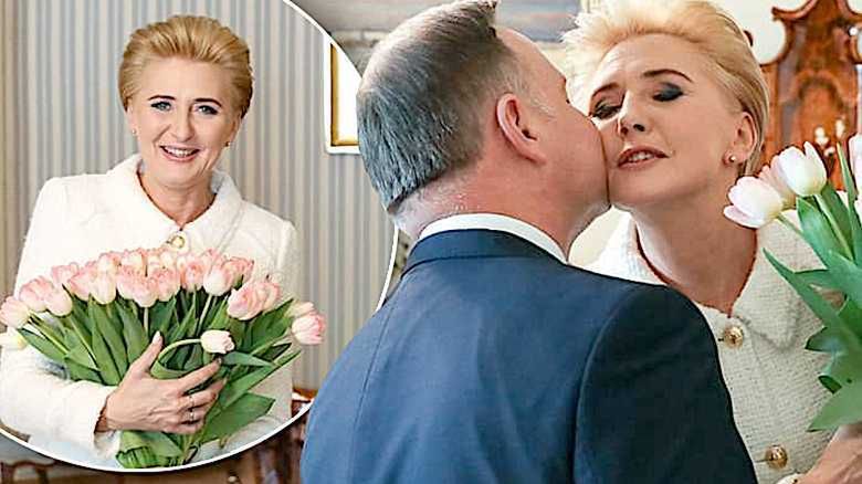Urodziny Agaty Dudy w pałacu