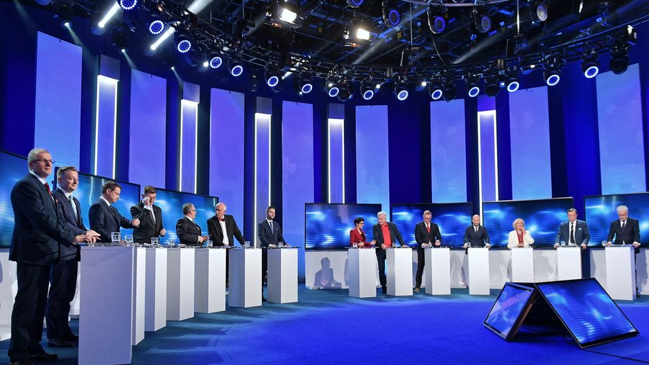 W warszawskiej debacie udział wzięło 14 kandydatów na prezydenta stolicy.