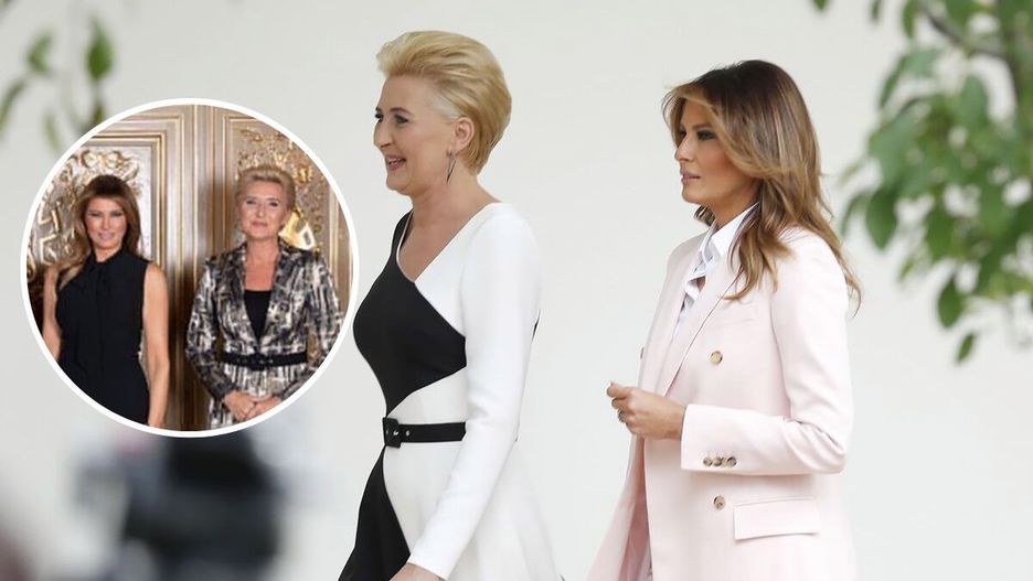 Melania Trump i Agata Kornhauser-Duda zawsze wzbudzają emocje