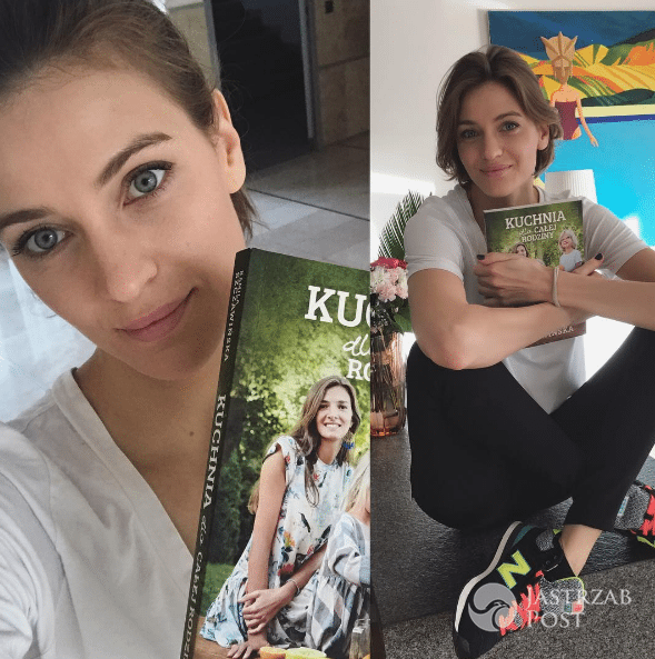Renata Kaczoruk uczy się gotować