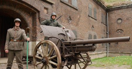Stuletnia armata wróciła do Polski. To jedyny taki eksponat w kraju
