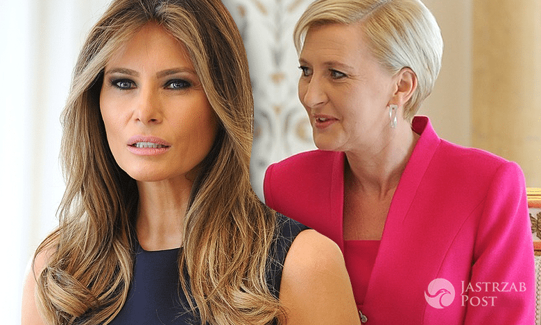 Melania Trump, Agata Duda, spotkanie