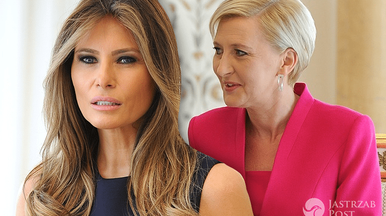 Melania Trump, Agata Duda, spotkanie