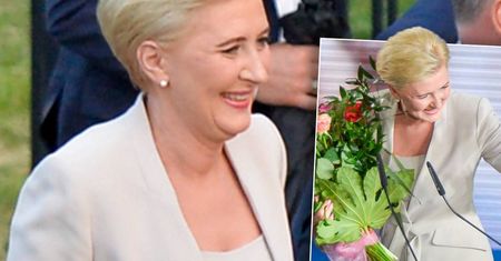 Nie wyłączyli mikrofonu Agacie Dudzie. Wszyscy usłyszeli, co wypaliła po ogłoszeniu wyników