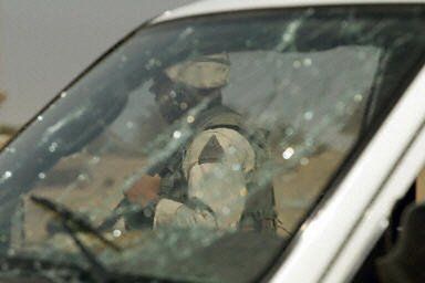 Atak na amerykański patrol w Bagdadzie