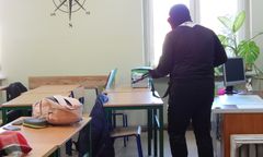 Próbny atak terrorystyczny w szkole. Policja wydała oświadczenie: Doszło do przeoczenia