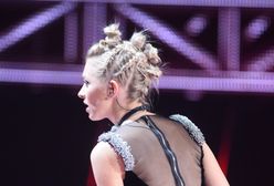 "The Voice of Poland": Kurdej-Szatan w dziwacznej fryzurze i sukience, która nie nadawała się na wielki finał