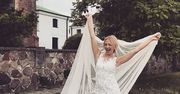 Basia Kurdej-Szatan pokazała się w sukni ślubnej. "Uciekająca panna młoda"