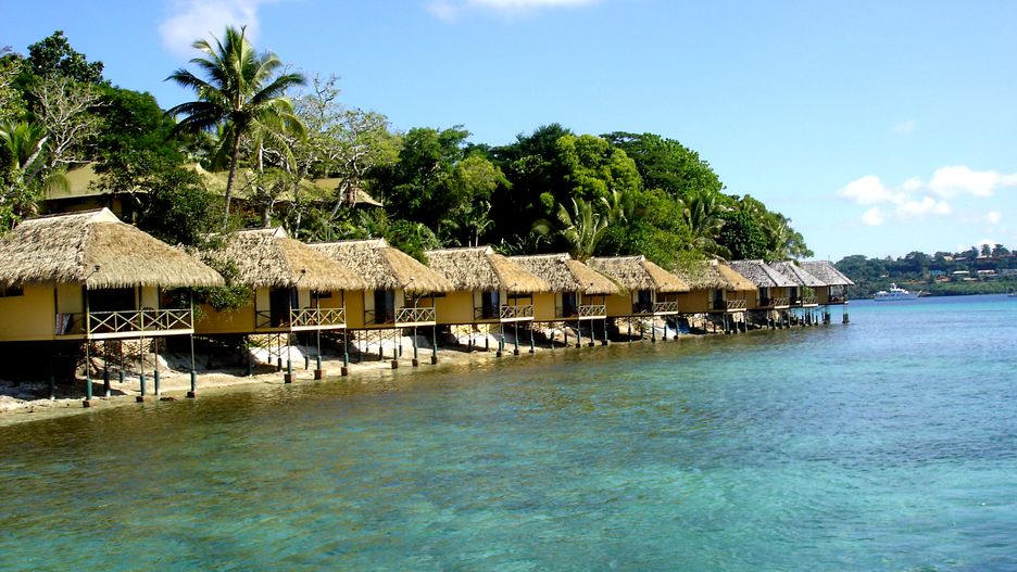 Wiele z wysp Vanuatu jest zagrożonych podnoszącym się poziomem morza