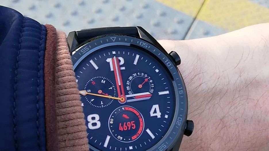 Huawei Watch GT prezentuje się całkiem nieźle