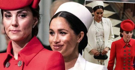 Brytyjczycy zamarli! Wszyscy widzieli, jak Kate potraktowała Meghan! To przejdzie do historii! [WIDEO]