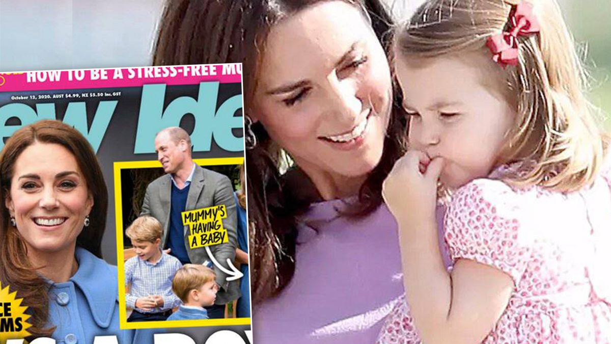 Księżniczka Charlotte wygadała ciążę księżnej Kate?! Podekscytowana prasa ujawnia szczegóły