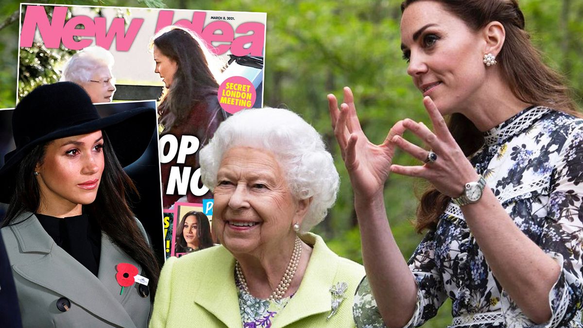 Księżna Kate i królowa opracowały sprytny plan przeciwko Meghan! Już wiedzą, jak ją powstrzymać i odzyskać Harry'ego