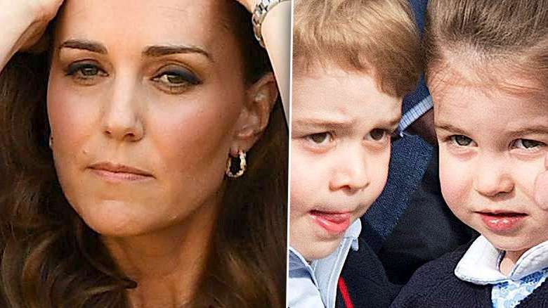 Księżna Kate, George, Charlotte