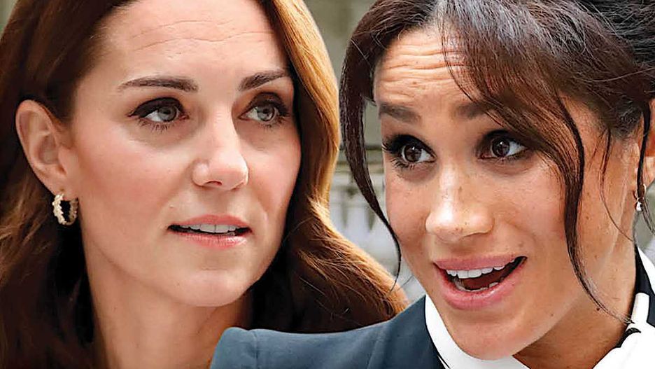 Meghan Markle i księżna Kate