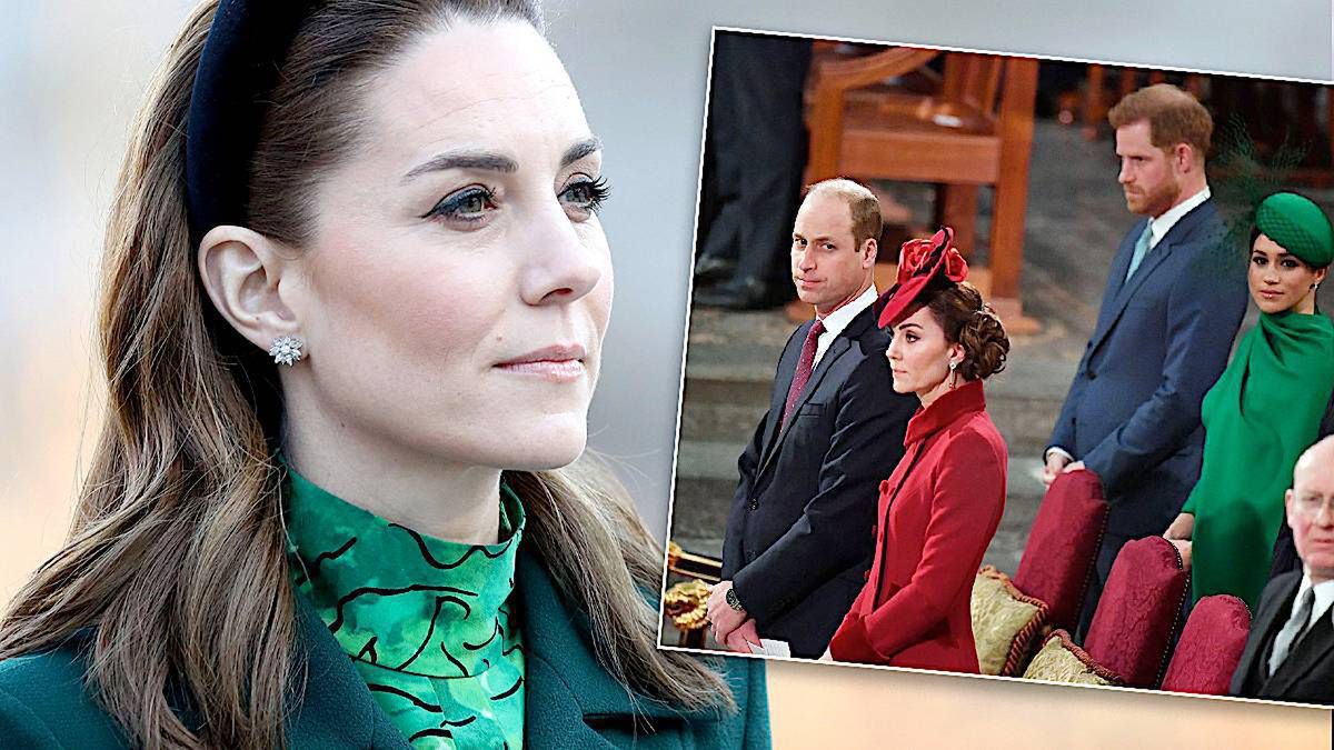 Księżna Kate przeżywa odejście Harry'ego