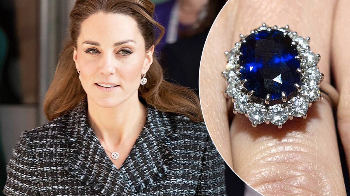 Księżna Kate pokazała pierścionek zaręczynowy
