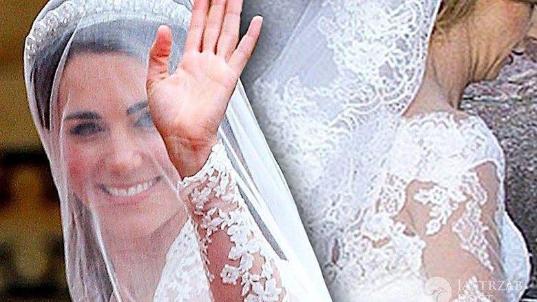 Księżna Kate suknia ślubna