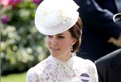 Czarująca księżna Kate na wyścigach konnych. Wyglądała obłędnie