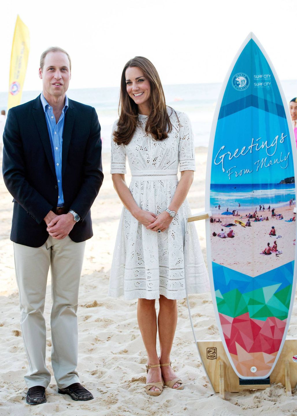 Kate Middleton i Książę William w Australi 2014