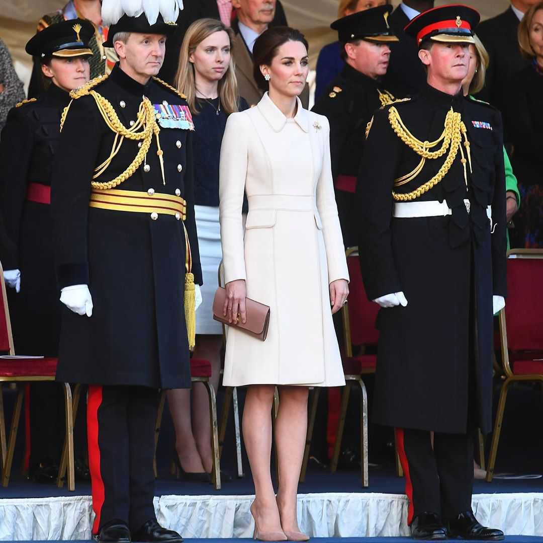 Księżna Cambridge na ceremonii Beating Retreat