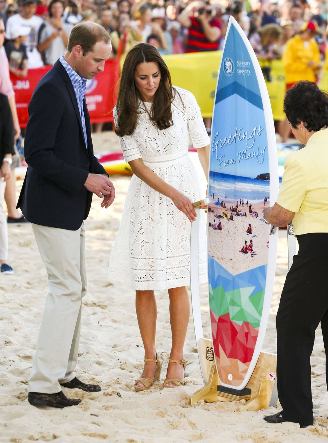 Kate Middleton i Książę William w Australi 2014