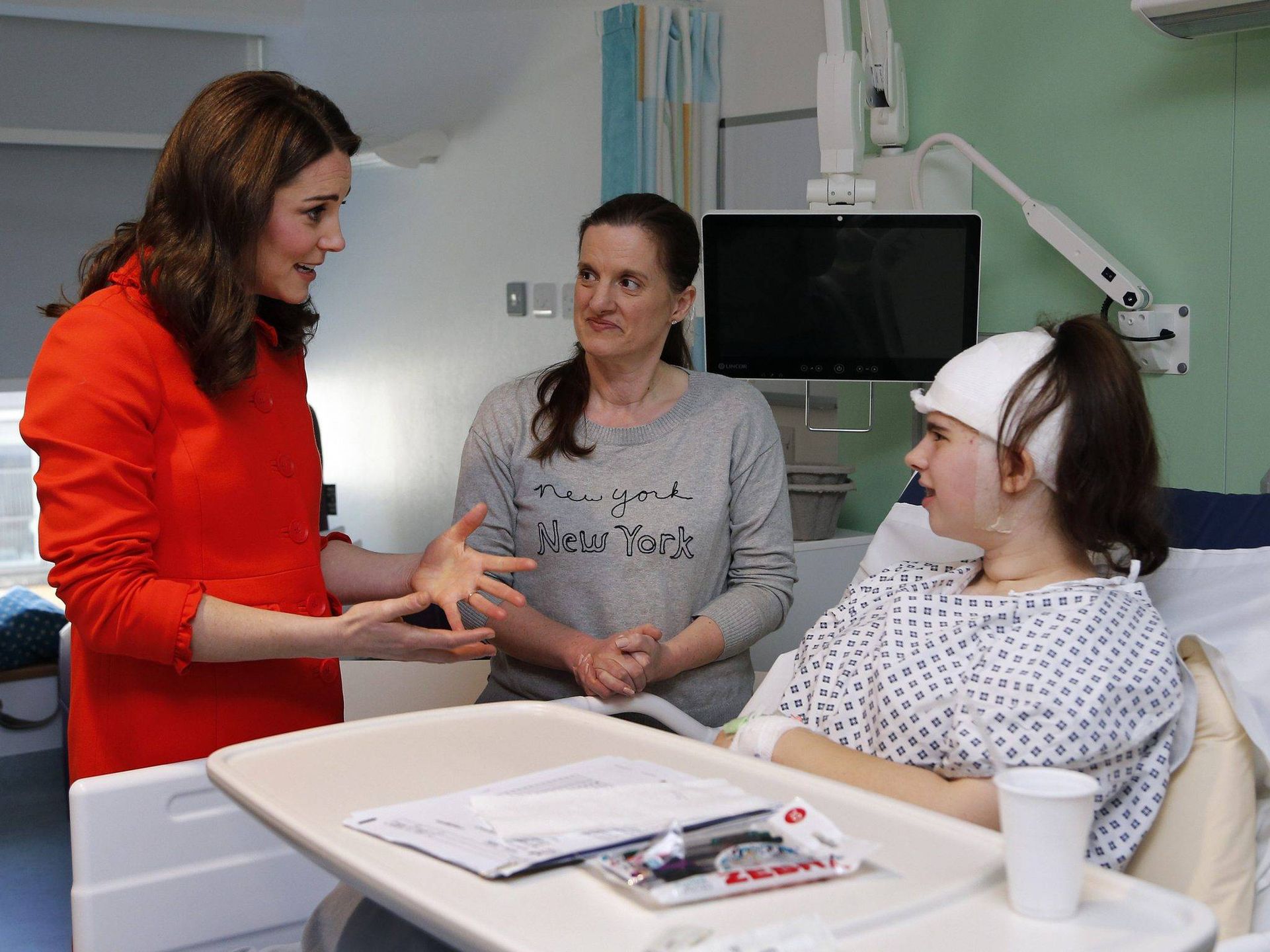 Księżna Kate w szpitalu w Londynie