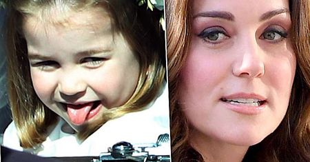 Coś takiego! 3-letnia księżniczka Charlotte bezbłędnie papuguje księżną Kate! Tylko patrzeć jak ją wygryzie :)