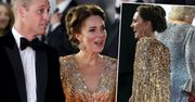 Księżna Kate oszołomiła kreacją na premierze Jamesa Bonda. Suknia za 15 tys. zł zrobiła furorę. Obłędna!