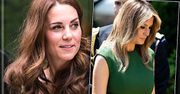 Melania Trump i księżna Kate lansują ten sam trend! Obie ubrały się w podobne sukienki w tym samym czasie!