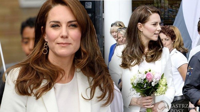 Księżna Kate w marynarce z sieciówki na oficjalnym wystąpieniu