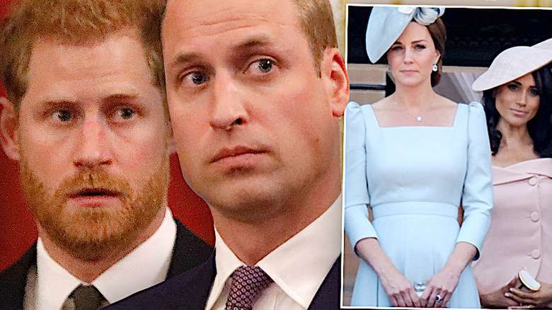 Książę William, książę Harry, Meghan Markle, księżna Kate, konflikt w rodzinie królewskiej