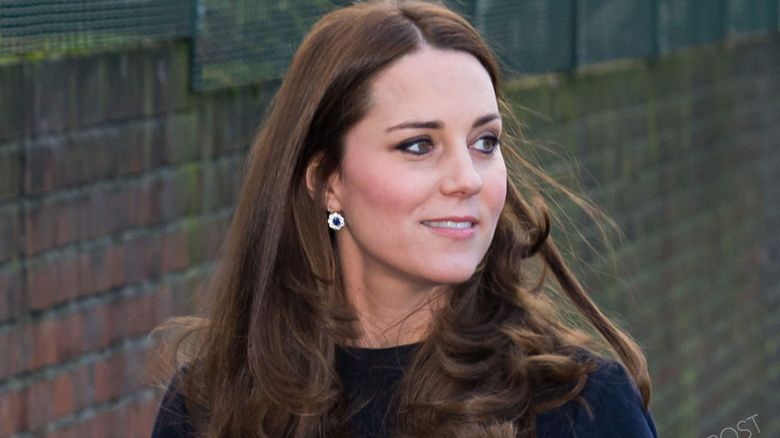 LONDON, ENGLAND - JANUARY 15: Catherine, Duchess of Cambridge arrives at Barlby Primary School to officially name The Clore Art Room on January 15, 2015 in London, England. CAP/JOR©JOR/Capital Pictures
