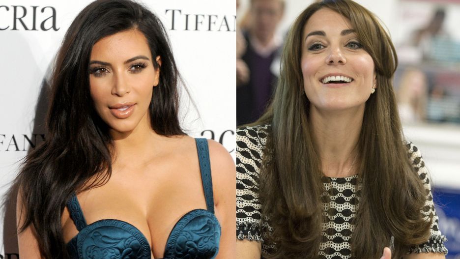 Kim Kardashian, Kate Middleton