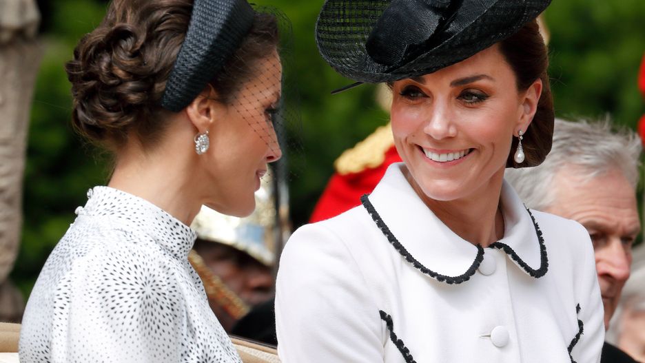 Księżna Kate z królową Hiszpanii, Letizią