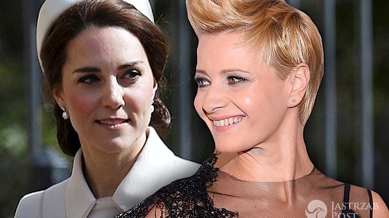 Małgorzata Kożuchowska i księżna Kate