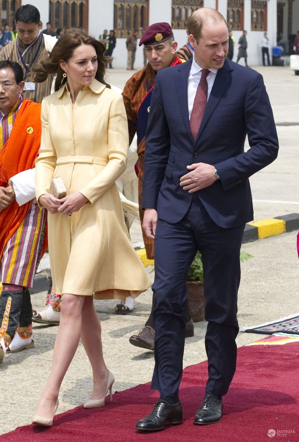Książę William i księżna Kate przylecieli z oficjalną wizytą do Bhutanu (fot. ONS)