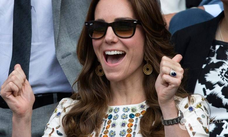 Księżna Kate i książę William w finale Wimbledonu (fot. ONS)