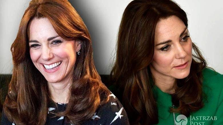 Księżna Kate w sukience Jonathan Saunders oraz w zielonym płaszczu Erdem (fot. ONS)