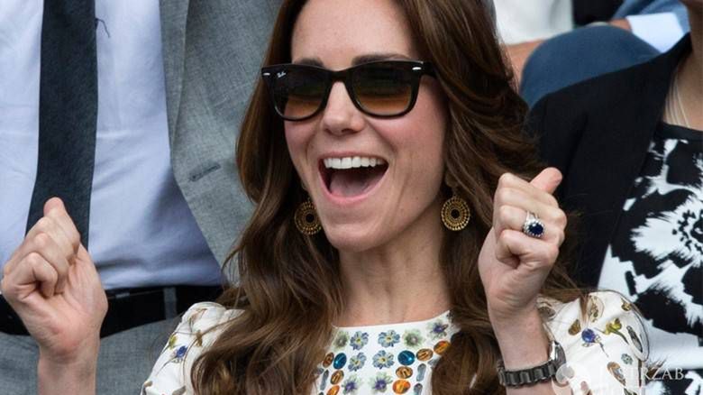 Księżna Kate i książę William w finale Wimbledonu (fot. ONS)