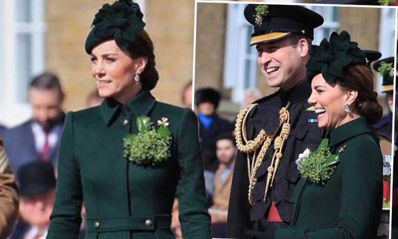 Księżna Kate i książę William na obchodach Dnia Świętego Patryka