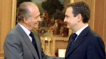 Juan Carlos i Jose Luis Rodriguez Zapatero