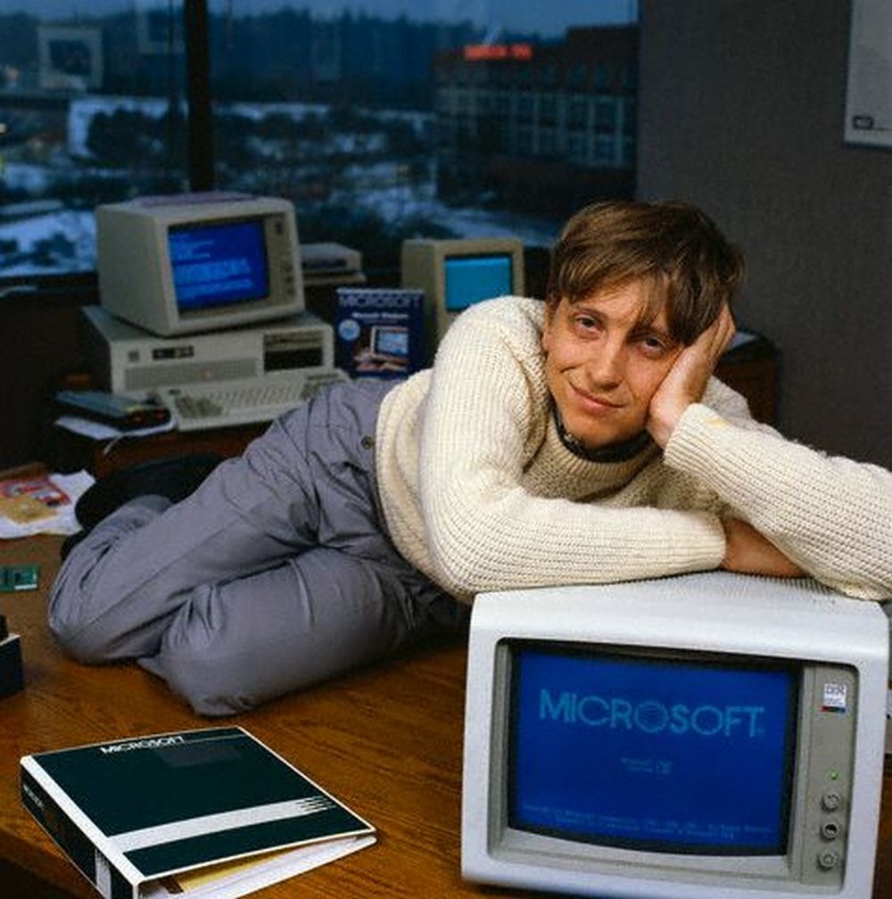 Bill Gates, multimilliarder i współzałożyciel Microsoftu (1955 do dziś)