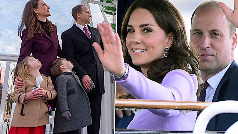 Kate i William, ustawka świąteczna