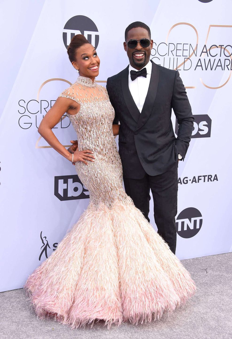 Sterling K. Brown i Ryan Michelle Bathe - SAG Awards 2019