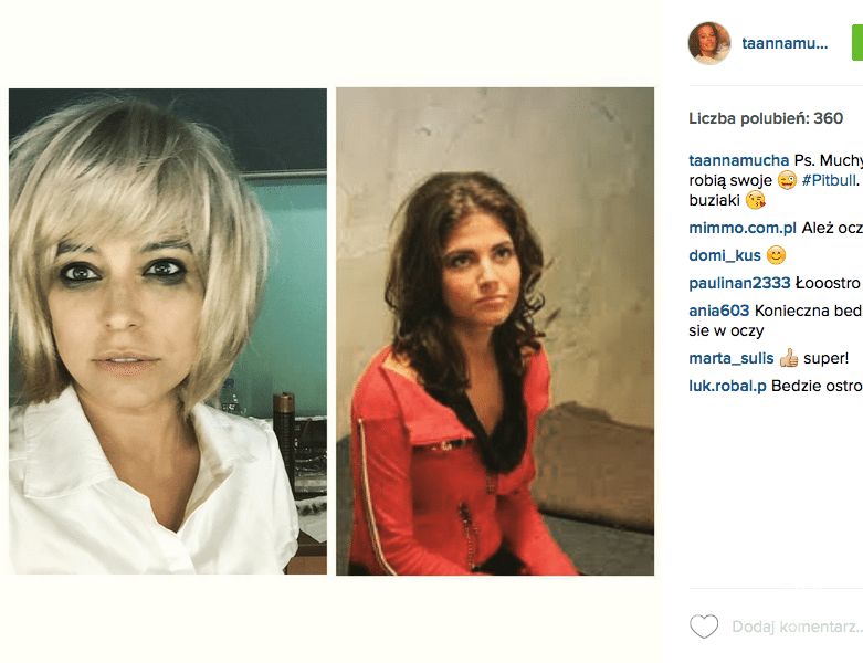 Anna Mucha odpowiada Weronice Rosati