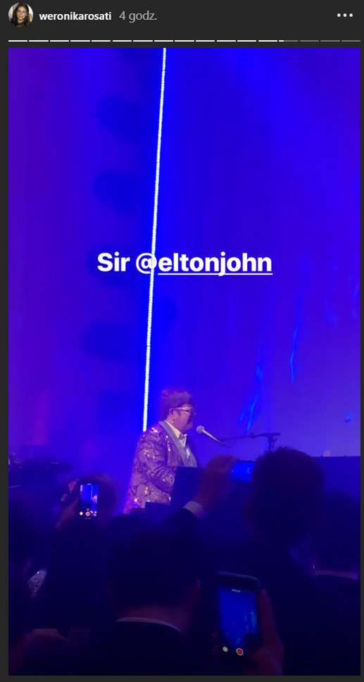 Weronika Rosati - after party Eltona Johna, Oscary 2019
