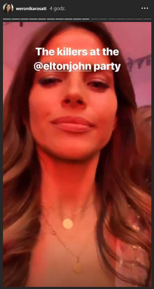 Weronika Rosati - after party Eltona Johna, Oscary 2019