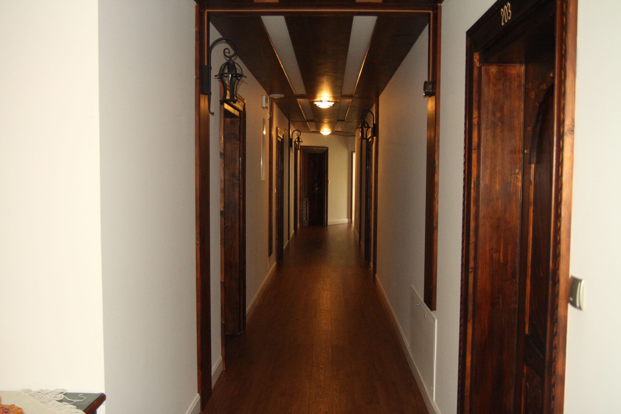 Korytarz w Willi Karpatia 